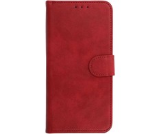 Toptel Topt Dėklas BOOK COMMON Universali (Dydis M) skirtas Samsung S21/S10/Note/Note 2/Note 3/Huawei P30 Lite/P9/P9 Lite/Sony Xperia Z3/Z4/Z5 raudonos spalvos