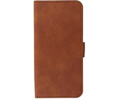 Toptel Topt Dėklas BOOK COMMON Universali (Dydis M) skirtas Samsung S21/S10/Note/Note 2/Note 3/Huawei P30 Lite/P9/P9 Lite/Sony Xperia Z3/Z4/Z5 rudos spalvos