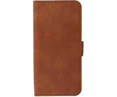 Topt Dėklas BOOK COMMON Universali (Dydis S) skirtas Apple iPhone 12/13/Samsung S6/A5 2016/Xcover 4/S22/Huawei P8 2017 rudos spalvos