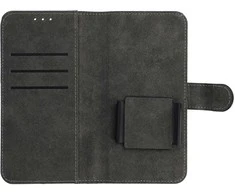 Toptel Topt Dėklas BOOK COMMON Universali (Dydis S) skirtas Apple iPhone 12/13/Samsung S6/A5 2016/Xcover 4/S22/Huawei P8 2017 rudos spalvos