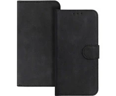 Topt Dėklas BOOK COMMON Universali (Dydis M) skirtas Samsung S21/S10/Note/Note 2/Note 3/Huawei P30 Lite/P9/P9 Lite/Sony Xperia Z3/Z4/Z5 juodos spalvos