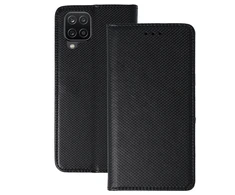 Fusion Accessories Smart Book MAGNET Dėklas skirtas Samsung Galaxy A12 juodos spalvos