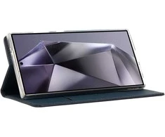 Toptel Topt Dėklas Smart Magneto skirtas Samsung Galaxy S25 Edge mėlynos spalvos