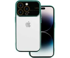 Topt Electro Lens dėklas skirtas Apple iPhone 13 Pro turkio spalvos