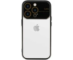 Topt Electro Lens dėklas skirtas Apple iPhone 14 Pro juodos spalvos