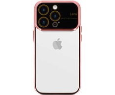 Toptel Electro Lens Dėklas skirtas Apple iPhone 13 Pro Rose auksinis
