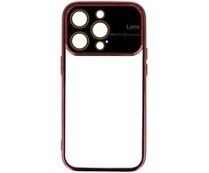 Topt Electro Lens dėklas skirtas Apple iPhone 15 Pro Cherry