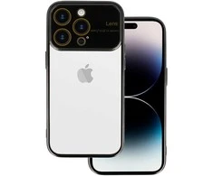 Topt Electro Lens dėklas skirtas Apple iPhone 13 Pro juodos spalvos