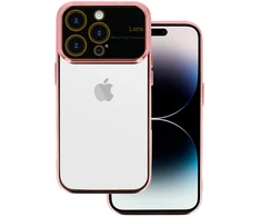 Toptel Electro Lens Dėklas skirtas Apple iPhone 13 Pro Rose auksinis