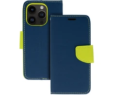 Toptel Fancy Dėklas skirtas Apple iPhone 13 Pro navy-lime