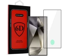 Topt Full Glue 6D Apsauginis stiklas skirtas Samsung Galaxy S24 ULTRA Juodas