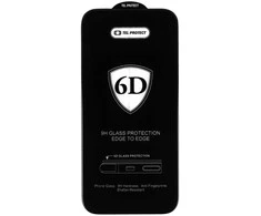 Tel Protect Topt Full Glue 6D Apsauginis stiklas skirtas Apple iPhone 14 Plus Juodas – pakuotė 10 vnt