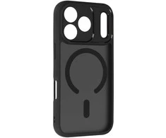 Topt Full Matte Mag Dėklas skirtas Apple iPhone 17 Pro Max juodos spalvos