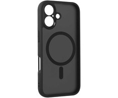 Topt Full Matte Mag Dėklas skirtas Apple iPhone 17 juodos spalvos