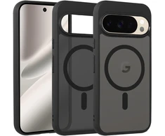 Dėklas Full Matte Mag Cover skirtas Google Pixel 10/10 Pro juodos spalvos