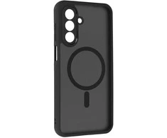 Topt Full Matte Mag Dėklas skirtas Samsung Galaxy A17 5G juodos spalvos