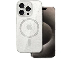 Oem Glitter Magsafe Dėklas skirtas Apple iPhone 13 transparent