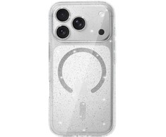 Toptel Topt Glitter Magsafe Dėklas skirtas Apple iPhone 17 Pro skaidrus