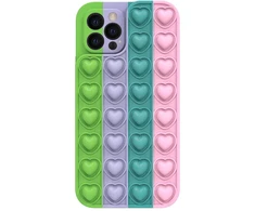 Dėklas Tel Protect Heart Pop It Case skirtas Apple iPhone 7/8/SE 2020/SE 2022 raštas 5
