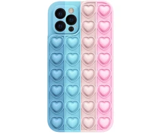 Dėklas Toptel Tel Protect Heart Pop It Case skirtas Apple iPhone 13 Pro Max raštas 1