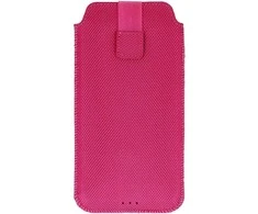 Topt HIT Pouch dėklas (Size XXL) skirtas Samsung S25 Ultra/S24 Ultra/M35/M23/A16 5G/Xiaomi Redmi 14C design 2 rožinės spalvos