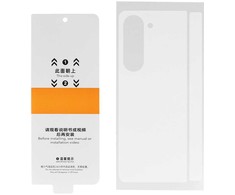 Fusion Accessories Topt Hidrogelio TPU ekrano apsauga, skirta Samsung Galaxy Z Fold 5 priekinei ir galinei daliai