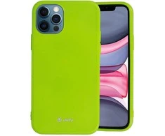 Topt Jelly dėklas skirtas Apple iPhone 12 Mini laimo spalvos