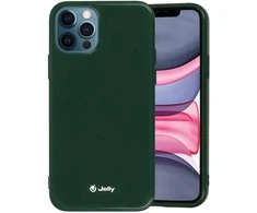 Topt Jelly dėklas skirtas Apple iPhone 12 Mini dark žalias