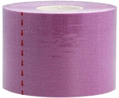 Topt Kineziologinis pleistras, 5 cm x 5 m violetinės spalvos