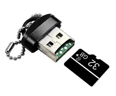 Toptel Topt Atminties kortelių skaitytuvas CR01 Micro SD – USB