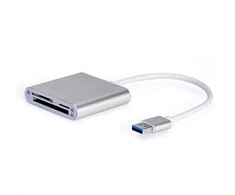 Toptel Topt Kortelių skaitytuvas CR10 Micro SD + SD + CF – USB 3.0