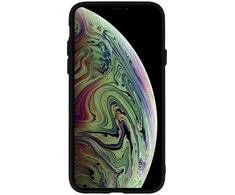 Topt Leather 3D dėklas skirtas Apple iPhone X/XS design 3 juodos spalvos