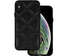 Topt Leather 3D dėklas skirtas Apple iPhone X/XS design 3 juodos spalvos