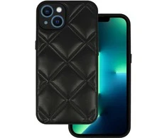 Topt Leather 3D dėklas skirtas Apple iPhone 13 design 3 juodos spalvos