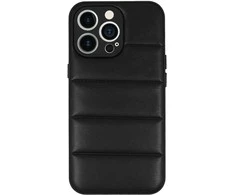 Topt Leather 3D dėklas skirtas Iphone 14 Pro design 2 juodos spalvos