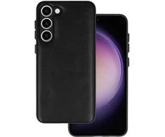 Topt Leather 3D dėklas skirtas Samsung Galaxy S23 Plus design 1 juodos spalvos