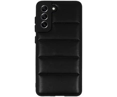 Topt Leather 3D dėklas skirtas Samsung Galaxy S21 FE design 2 juodos spalvos