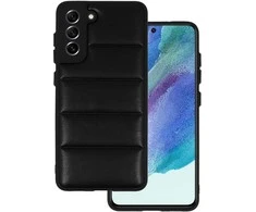 Topt Leather 3D dėklas skirtas Samsung Galaxy S21 FE design 2 juodos spalvos