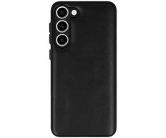 Topt Leather 3D dėklas skirtas Samsung Galaxy S23 Plus design 1 juodos spalvos