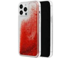 Topt Liquid Heart dėklas skirtas Apple iPhone 12 Pro Max Raudona