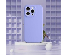 Topt MagColor Pure dėklas skirtas Apple iPhone 15 levandų spalvos