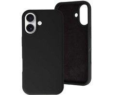 MagColor Pure dėklas skirtas Apple iPhone 17 juodos spalvos