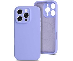 Topt MagColor Pure dėklas skirtas Apple iPhone 16 levandų spalvos