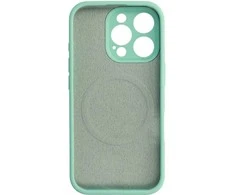 Topt MagColor Pure dėklas skirtas iPhone 15 mėtų spalvos