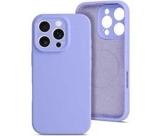 Topt MagColor Pure dėklas skirtas Apple iPhone 15 Pro levandų spalvos
