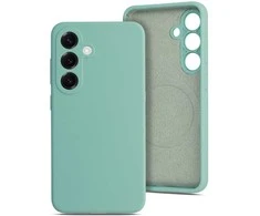 Topt MagColor Pure dėklas skirtas Samsung Galaxy S25 Edge mėtų spalvos