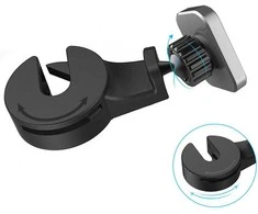 Oem Topt Magnetinis automobilinis laikiklis galvos atramai Type 2, juodos-raudonos spalvos