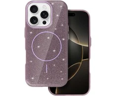 Topt Magsafe Slim Shiny Apple iPhone 13 Pro Max dėklas telefonui violetinės spalvos