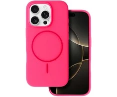 Topt Magsafe Slim Silicone Apple iPhone 13 Pro dėklas telefonui rožinės spalvos