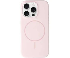 Topt Magsafe Slim Silicone Apple iPhone 15 Pro light dėklas telefonui rožinės spalvos